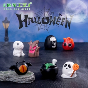 Accessori decorativi fai-da-te creativi e divertenti per Halloween: fantasmi, scheletri, zombie, mini ciondoli per micro-paesaggi transfrontalieri - Product Image 2