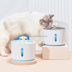 Luxuoso 80oz/2.4L Fonte De Água De Gato De Grande Capacidade 80oz/2.4L Filtro Fonte <span class=keywords><strong>Pet</strong></span> Pequenos Animais Cães Água Dispenser <span class=keywords><strong>Bowl</strong></span> - Product Image 5