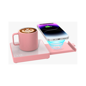 Automatic <b>Smart</b> Coffee Cup Warmer and Cooler with Desktop Wireless Charger - Product Image 1