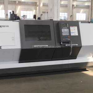 Torno <span class=keywords><strong>CNC</strong></span> CK6160 Torno <span class=keywords><strong>CNC</strong></span> de reparación de ruedas horizontales de cama plana - Product Image 3
