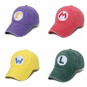 Venta al por mayor <span class=keywords><strong>Bros</strong></span> Gorra de béisbol lavada Lona Sombrero para el sol Gorra de béisbol personalizada - Product Image 2