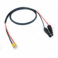 Câble de charge solaire personnalisé en usine connecteur solaire vers connecteur adaptateur XT60H faisceau de câbles