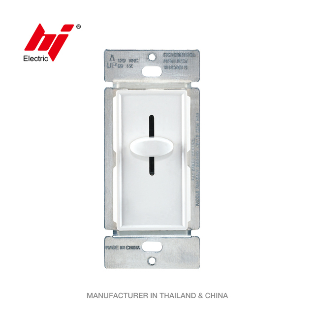 120V 5A Single Pole Slide Fully Variable Fan Speed Control Switch