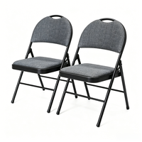 Chaise pliante portable pas chère pour banquets, chaises de restaurant d'extérieur, chaise pliable à cadre métallique pour mariage