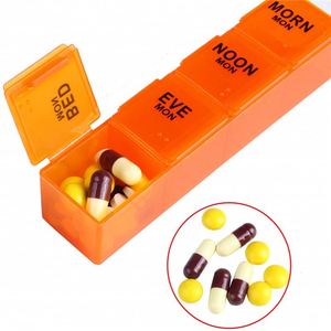กล่องยาพลาสติกใส่ยาประจำวัน 28 ช่อง ลายรุ้ง ลดราคาสุดคุ้ม - Product Image 4
