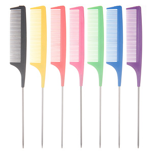 Peigne à cheveux à queue pointue 23,5 cm en PS pour le coiffage et le démêlage des cheveux - Product Image 2