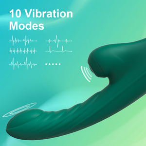 Vibrador de Punto <span class=keywords><strong>G</strong></span> <span class=keywords><strong>Pro</strong></span>, Doble Placer, Estimulación Vaginal y del Clítoris, Vibrador Conejo con 10 Modos de Vibración y Calefacción - Product Image 3