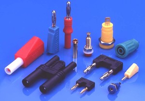 Cables de prueba de tapones de plátano, goma <span class=keywords><strong>flexible</strong></span> de 4mm, moldeada, de seguridad, apilables - Product Image 2