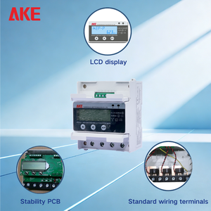 Compteur d'énergie intelligent monophasé prépayé AC 0,2-0,5(80)A/5(80)A RS485 avec surveillance de l'énergie DDSY/U2038 - Product Image 3