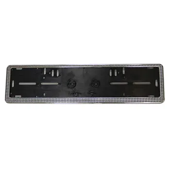 Custom new chrome automotive blank security car license number plate frame