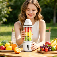 Oplaadbare batterij draagbare blender sapcentrifuge USB draagbare voedselmixer blenders voor smoothie maker handmixer blender