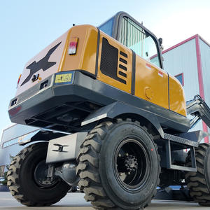 Excavator Mini Retro 4 T 5 Ton Buatan Pabrik Cina, <span class=keywords><strong>Loader</strong></span> Excavator Mini 4.5 Ton, <span class=keywords><strong>Wheel</strong></span> Backhoe <span class=keywords><strong>Loader</strong></span> - Product Image 3