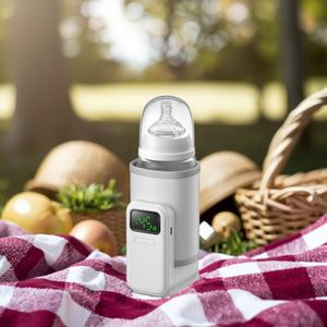 <b>2025</b> OEM Rechargeable Cordless Baby Bottle 5000mAh <b>Battery</b> 18W Power Smart USB Charging Constant Temperature Heating Outdoor - Product Image 2