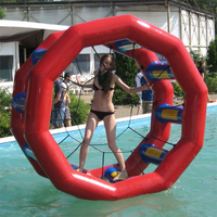 Jouet aquatique gonflable pour intérieur et extérieur, équipement de sports nautiques commercial pour parcs d'attractions, piscines et lacs