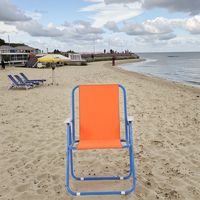 Vente en gros de chaise pliable pour l'extérieur, légère, portable, compacte, pour le camping et la pêche au printemps