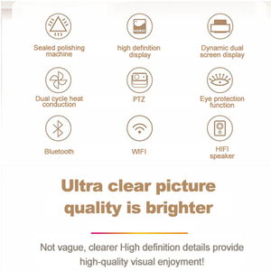 LONNST C3 Kunden spezifischer 4k-Touchscreen-Videoprojektor mit Pan Tilt-Projektor <span class=keywords><strong>Tablet</strong></span> Smart <span class=keywords><strong>Android</strong></span> 5G <span class=keywords><strong>WiFi</strong></span> mit eingebautem Lautsprecher - Product Image 5