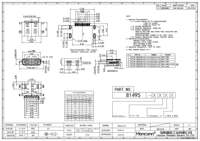 USB4510-03-1-A Receptacle USB Tipe C untuk USB 2.0, Tipe SMT, Pemasangan di Tengah, Offset 1.6mm