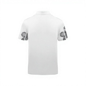 Custom High Quality <b>Summer</b> Men Short Sleeve Polo <b>Shirt</b> Lapel Button Design Heat Transfer Printed Quick Dry Polyester Golf <b>Shirt</b> - Product Image 2