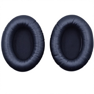 Almohadillas de cuero proteico al por mayor para auriculares Bose QC15 QC25 QC35, cojines de espuma viscoelástica, almohadillas de repuesto suaves con aislamiento de ruido - Product Image 4