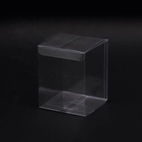 Boîte en plastique PVC PET transparente pliable personnalisée, acceptant les petites commandes