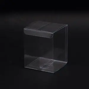 Benutzer definierte Accept Small Clear Folding PVC PET Kunststoff Acetat Box