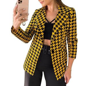 <span class=keywords><strong>Chaqueta</strong></span> de <span class=keywords><strong>talla</strong></span> <span class=keywords><strong>grande</strong></span> para <span class=keywords><strong>mujer</strong></span>, traje Formal, varios colores, 5XL, otoño - Product Image 6