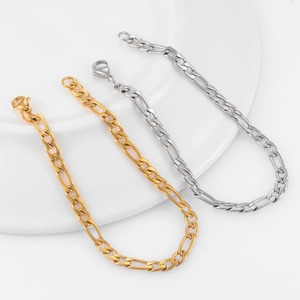 Pulsera de Cadena Figaro Clásica de Acero Inoxidable, Joyería de Alta Calidad para Hombre y Mujer, Gran Venta - Product Image 5
