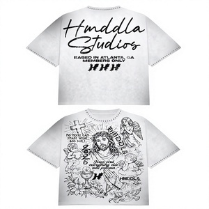 Camiseta de Manga Corta con Estampado Gráfico Atractivo para Hombre, Camiseta Deportiva Colorida con Diseño Personalizado, Cuello Redondo, Ropa Casual - Product Image 1