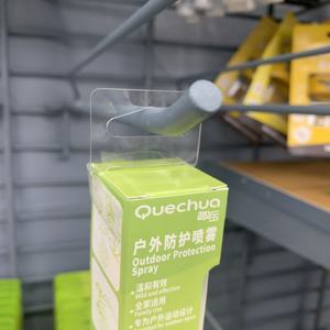 Gran oferta de fábrica, ganchos autoadhesivos para colgar pestañas, pantalla de plástico, pestañas manuales, agujero de ranura, pestaña plegable para tienda, exhibición minorista - Product Image 4