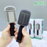 Microphone sans fil omnidirectionnel portable USB à condensateur anti-bruit pour Karaoké, TikTok, Musique et Enregistrement