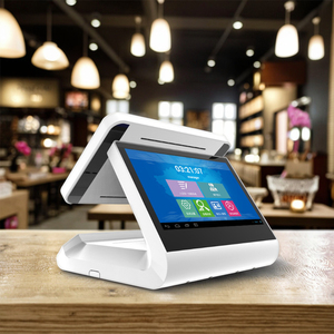 Nhà hàng hệ thống <span class=keywords><strong>POS</strong></span> 15.6inch cảm ứng tất cả trong một Android 11 tiền mặt đăng ký Màn hình kép thanh toán <span class=keywords><strong>POS</strong></span> thiết bị đầu cuối thiết bị với máy ảnh - Product Image 1