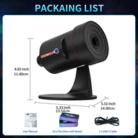 Projecteur 10-en-1 4K Ultra-clair avec Projection Télescopique, Projecteur Planétarium Galaxie, Veilleuse Intelligente Galaxie 360 Degrés