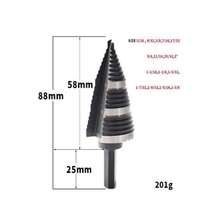 Punta Elicoidale YD <span class=keywords><strong>Imperial</strong></span> in Acciaio Super Rapido Personalizzata, Nitrurata, Resistente all'Usura, Durezza Elevata, per Foratura 62mm - Product Image 1