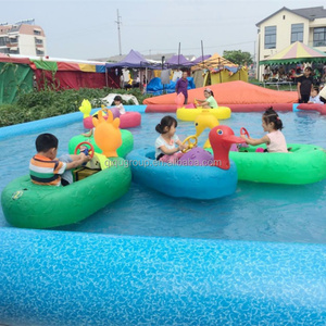 Fournisseur professionnel forme animale canard musique lumière enfant adultes électrique motorisé <span class=keywords><strong>bateau</strong></span> tamponneur d'<span class=keywords><strong>eau</strong></span> à vendre - Product Image 2