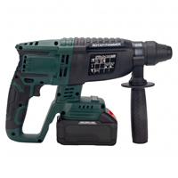 Marteau perforateur rotatif sans fil, sans balais, SDS Plus, outil de démolition électrique, ensemble d'outils électriques avec 2 batteries au lithium et coffret BMC
