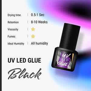 Pegamento de Gel para Pestañas con Lámpara UV de 5 ml, Logotipo Personalizado, Viscosidad Suave, Sin Alcohol e Impermeable, Ofrece una Retención de 5 a 7 Semanas - Product Image 4