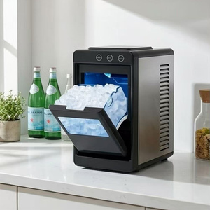 Portable Bullet <strong>Ice</strong> <strong>Maker</strong> Machine160W 22KG/24H Automatic Cleaning Countertop Commercial Home Portable <strong>Ice</strong> Cube <strong>Maker</strong> - Product Image 6