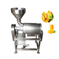 Dépulpeuse industrielle de fruits pulpe de jus d'ananas machine à dépulper la pâte de fruits machine à dépulper la mangue machine à fabriquer la pulpe de tomate
