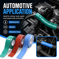 Cinta de Silicona Autoadhesiva Impermeable para Reparación de Cables Eléctricos, Tuberías, Mangueras y Automóviles