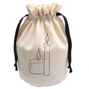 Custom Beads Storage Medium <b>Canvas</b> Jewelry Pouch <b>Drawstring</b> Bracelets <b>Bags</b> Reusable Gift <b>Bag</b> Fashion Jingbi - Product Image 1
