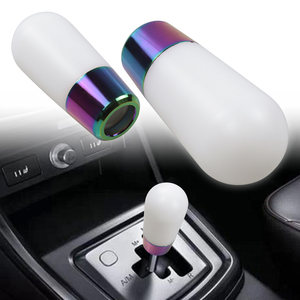 หัวเกียร์เรซิ่นแบบแมนนวลสำหรับรถยนต์ JDM พร้อมโลโก้สั่งทำพิเศษ - Product Image 6