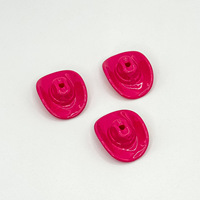 Perles colorées en acrylique pour chapeaux en jean, séparateurs de perles pour accessoires de bijoux faits main DIY, matériel pour chaînes de téléphone portable