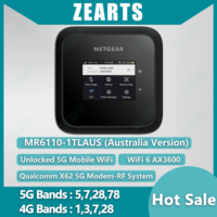 Router WiFi 6 Portabel 5G Nighthawk M6 MR6110 1TLAUS Tidak Terkunci NETGEAR N78 Dukungan Pita Frekuensi