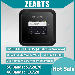 เราเตอร์พกพา Nighthawk M6 MR6110 1TLAUS ปลดล็อค รองรับ 5G WiFi 6 ยี่ห้อ NETGEAR N78 รองรับย่านความถี่ - Product Image 2