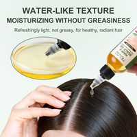 Huile de croissance capillaire au gingembre OEM ODM, nourrissante, fortifiant les racines des cheveux, traitement du cuir chevelu, sérum contre la perte de cheveux, hydratant pour les cheveux