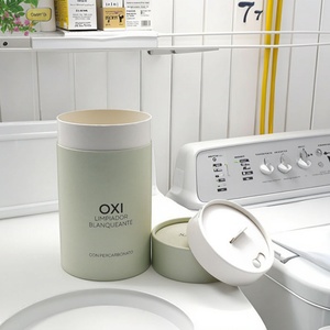 Boîte à poudre en carton biodégradable à 100 % avec tamis intégré pour emballage de poudre - Product Image 1