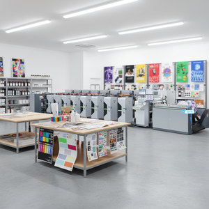 Impresora Flexográfica de 2 Colores de Bajo Costo y Buena Calidad para Impresión de Etiquetas y Vasos de Papel para Té con Leche - Product Image 1