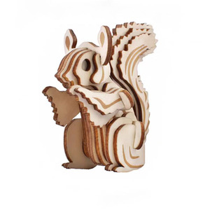 Bằng Gỗ 3D Câu Đố <span class=keywords><strong>DIY</strong></span> Mô Hình Cho Trẻ Em Và Người Lớn Giáo Dục Hoạt Hình Học Tập Đồ Chơi Sáng Tạo Trang Trí - Product Image 6