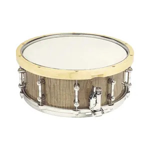 14" Snare Drum Hoop Maple on BATTER Side with 10-Lug Musical Instrument AccessoryTriple Flange