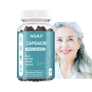 Capsaicina Cuidado de la salud natural Extracto de planta sintética suplemento 500mg Capsaicina gomitas - Product Image 2